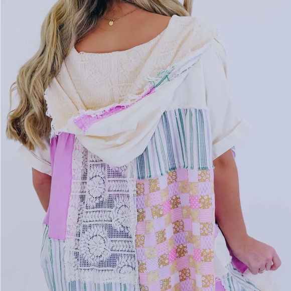 Pia Patchwork Button Up - Picture 2 of 4